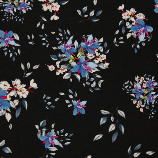 Commander® Arctic Floral - Black / Lilac (detail)