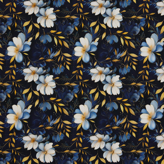 Commander® Floral - Periwinkle Gold