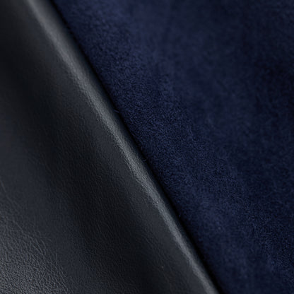 Cow Leather - Navy (back)