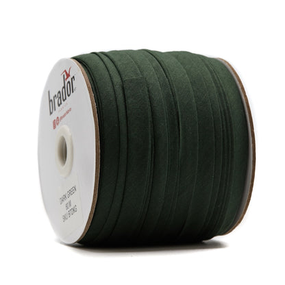 Bias Tape - Dark Green (Hunter) 13mm (roll)