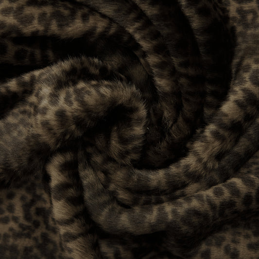 Faux Fur - Dark Leopard (detail)