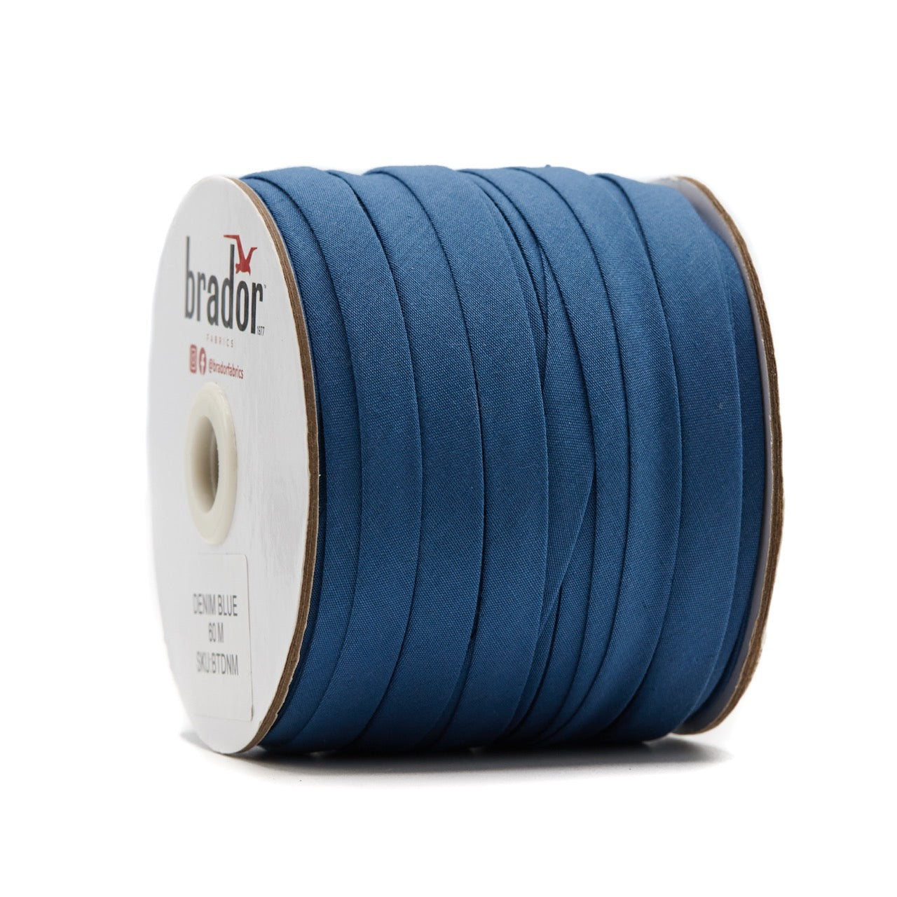 Bias Tape - Denim Blue 13mm (roll)