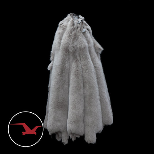 Dyed Shadow Fox Fur - Light Grey