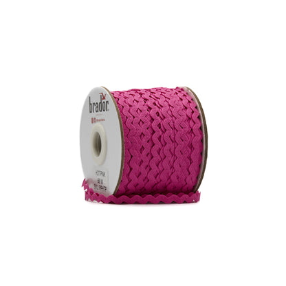 Rik Rak - Hot Pink 3mm Roll