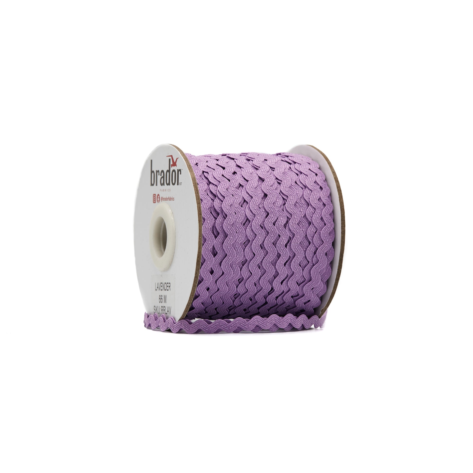 Rik Rak - Lavender 3mm Roll