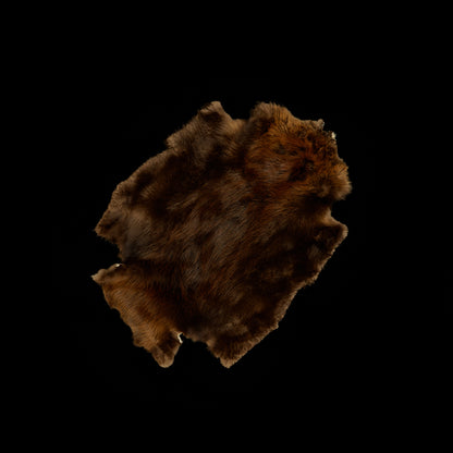 Long Haired Beaver Skin - Natural (large)