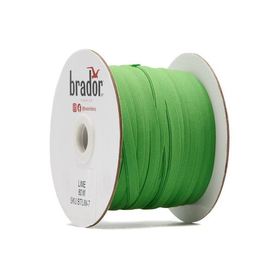 Bias Tape - Lime 7mm (roll)