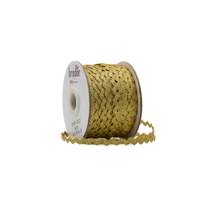 Rik Rak - Metallic Gold 3mm Roll