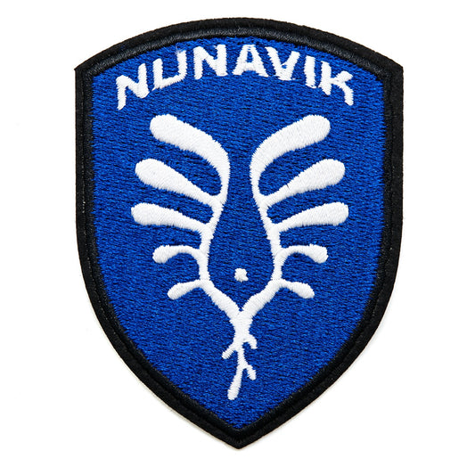 Inuit Nunangat Iron-On Patches - Nunavik (shield)