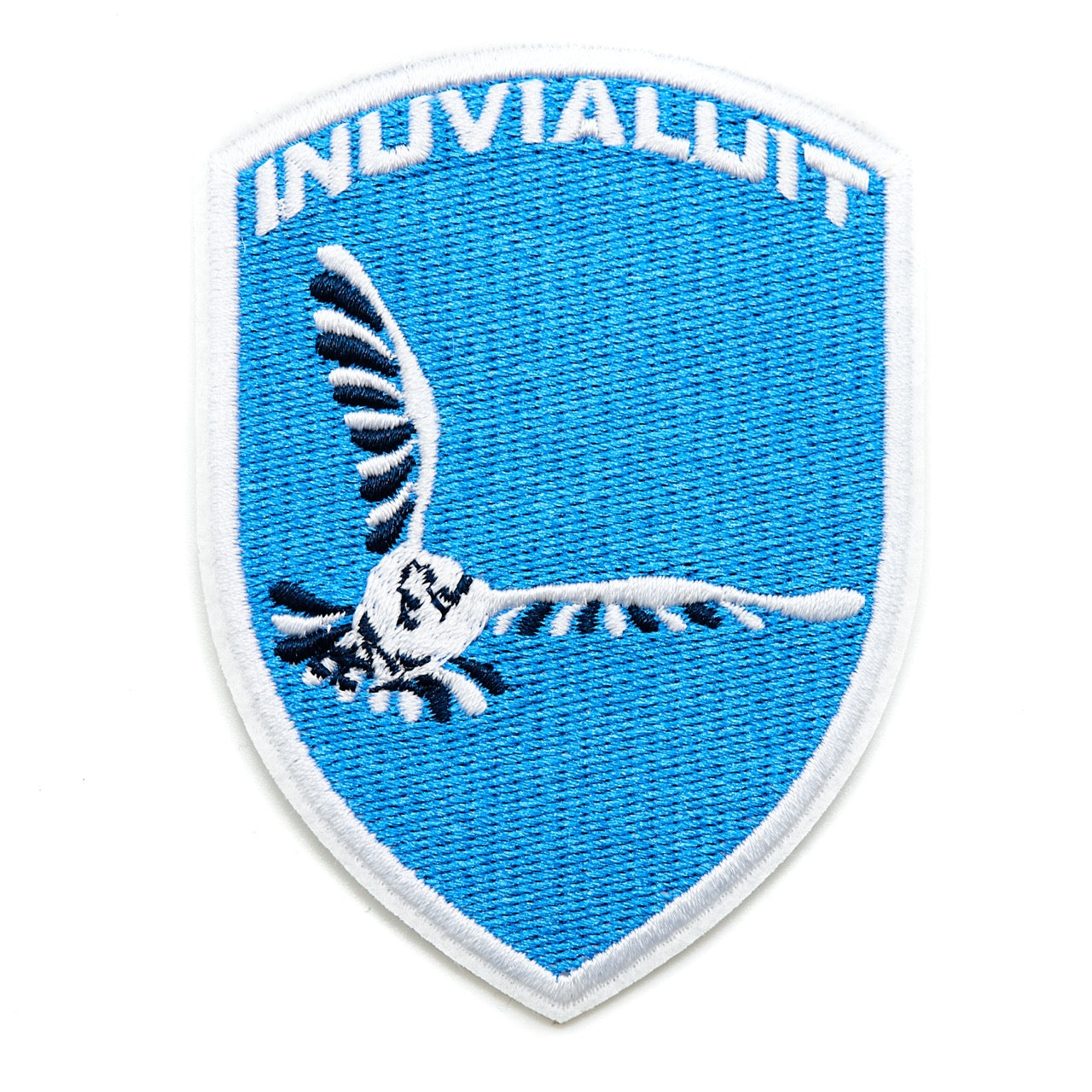 Inuit Nunangat Iron-On Patches - Inuvialuit (shield)