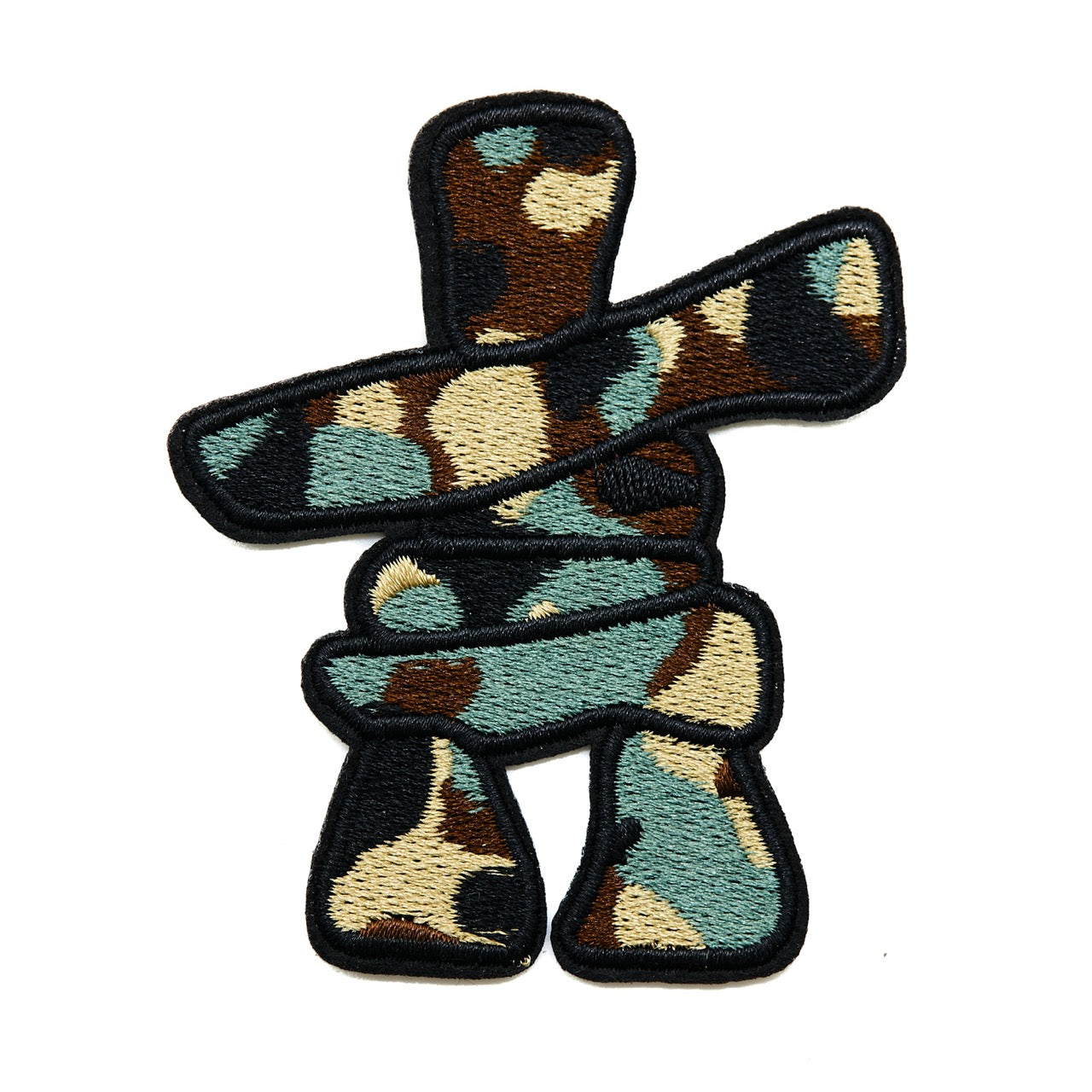 Arctic Collection Iron-On Patches - Inukshuk - Russtig