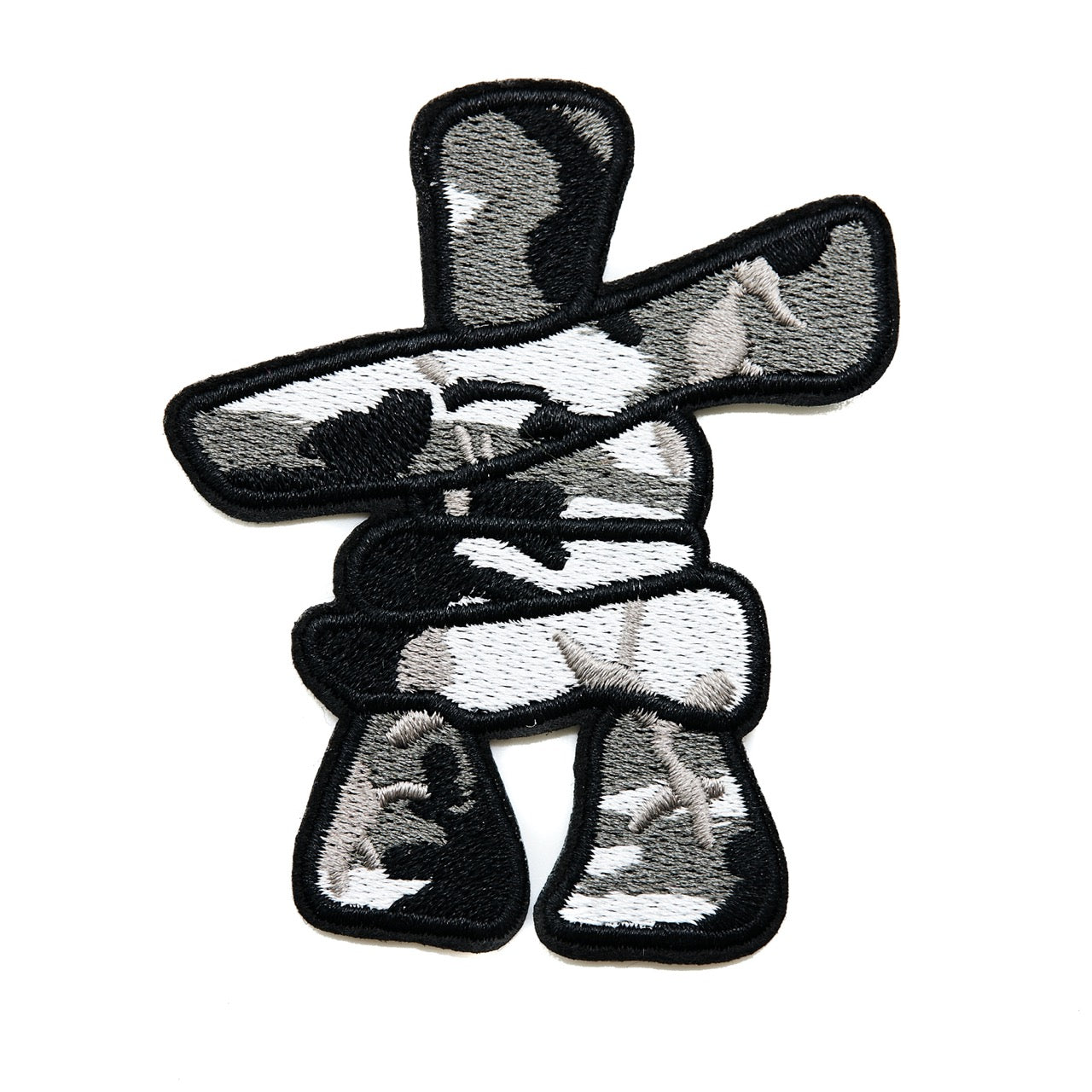 Arctic Collection Iron-On Patches - Inukshuk - Urban Camo