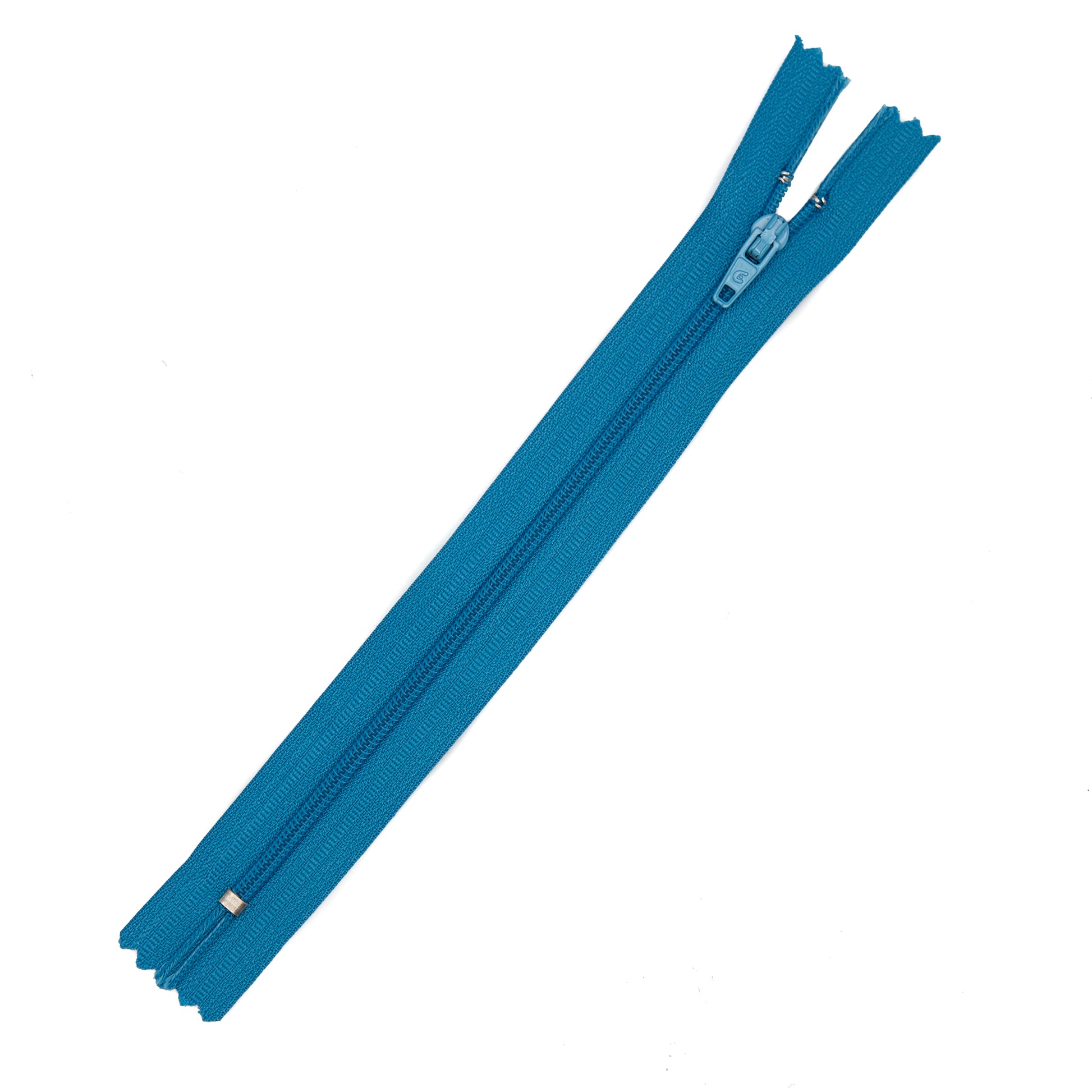 Pocket Zippers - Topaz Blue (Nylon Coil)