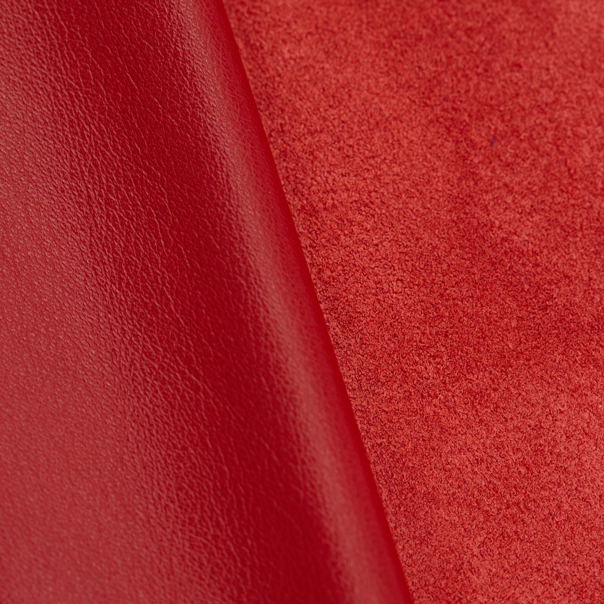 Cow Leather - Red (back)