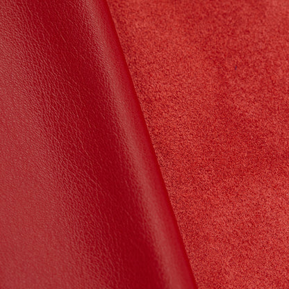 Cow Leather - Red (back)