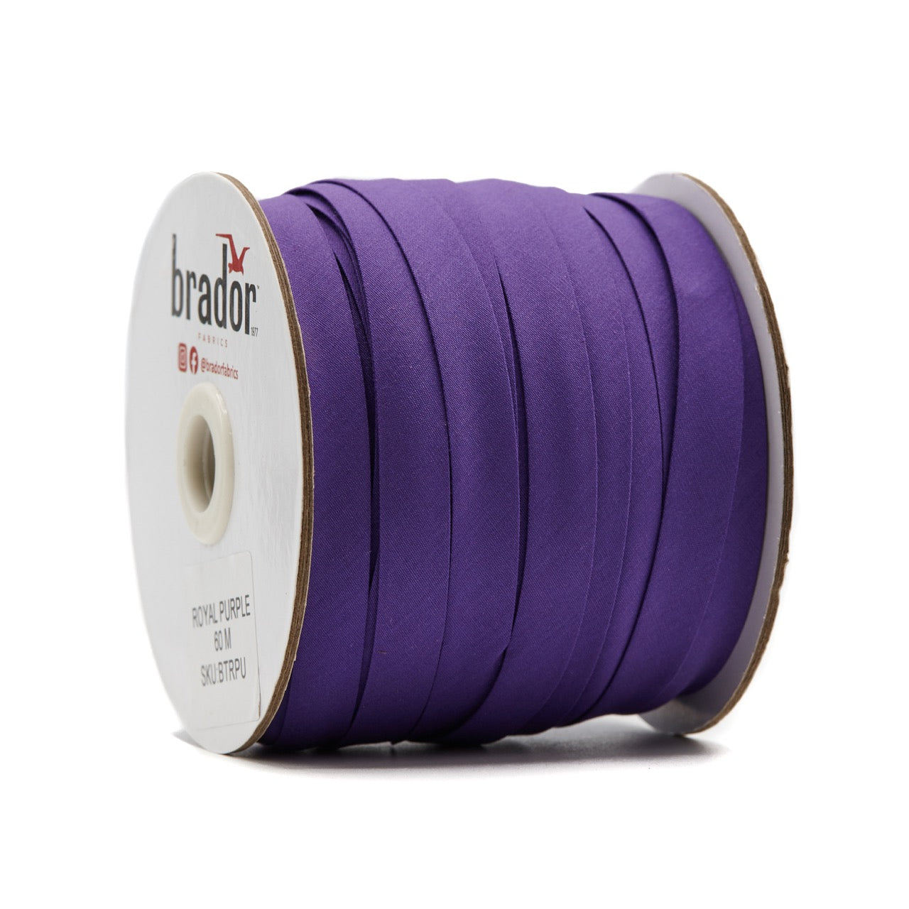 Bias Tape - Royal Purple 13mm (roll)