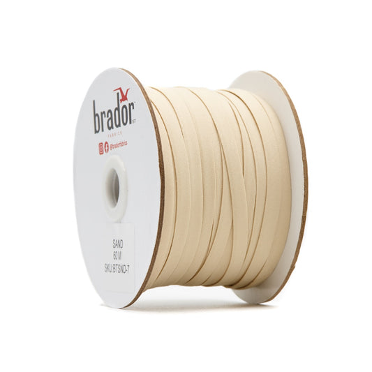 Bias Tape - Sand 7mm (roll)