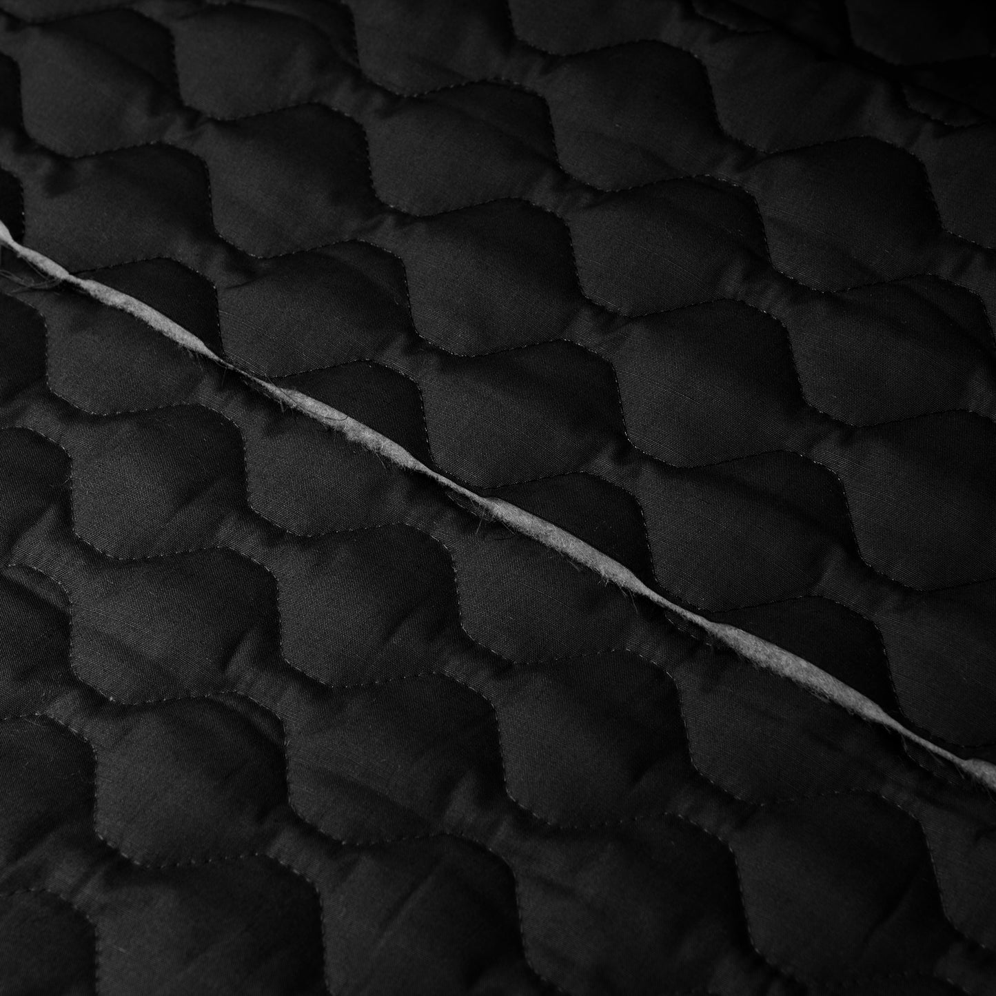 Cotton Quilt - Black (detail)