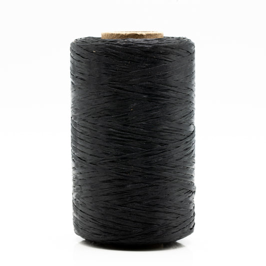 Waxed, Artificial Sinew Thread - Black (stand)