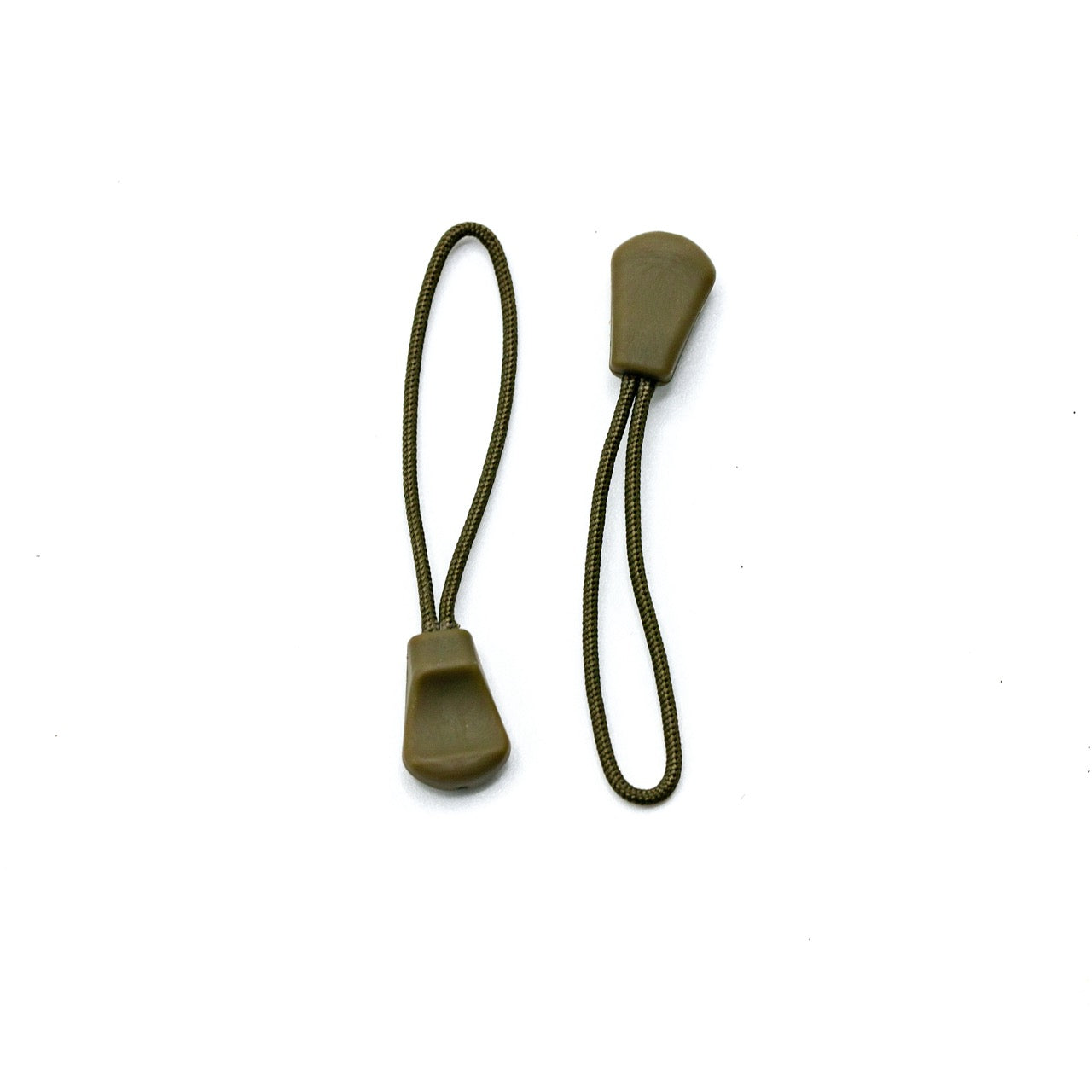 Zipper Pull - Olive (close)