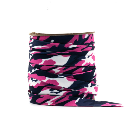 Bias Tape Classic Camo - Pink